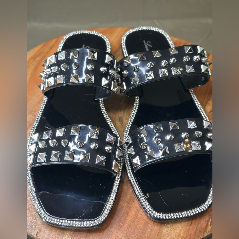 Lauren Lorraine Studley Black Sandals - Picture 2 of 4